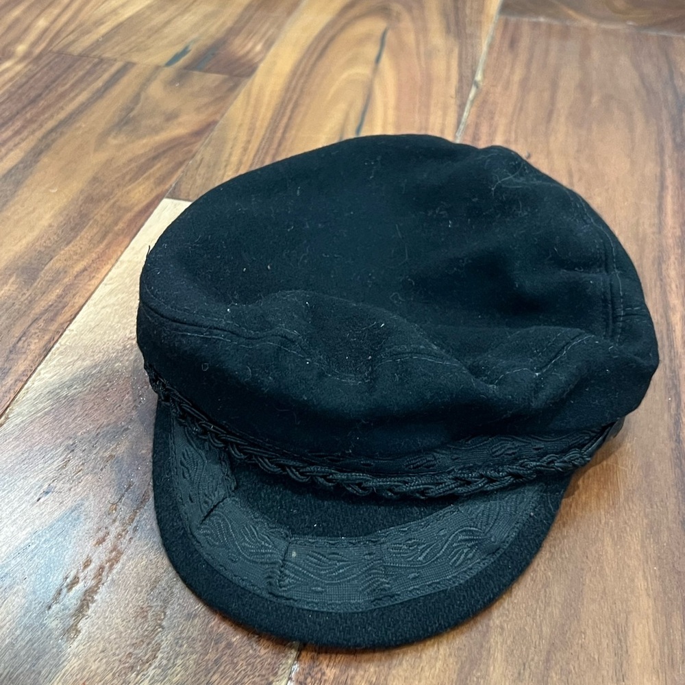 Black Men's Captains Cap